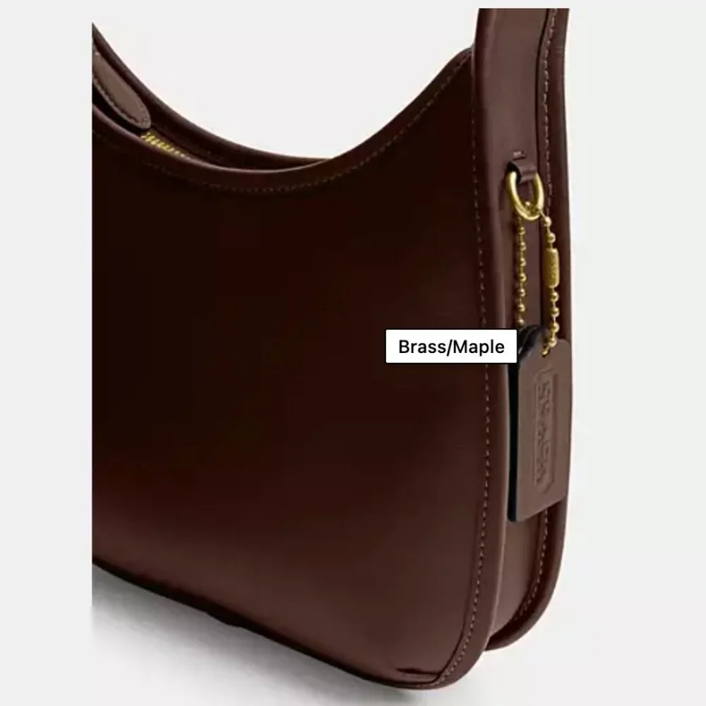 Coach Curve Zip Bag in Maple
